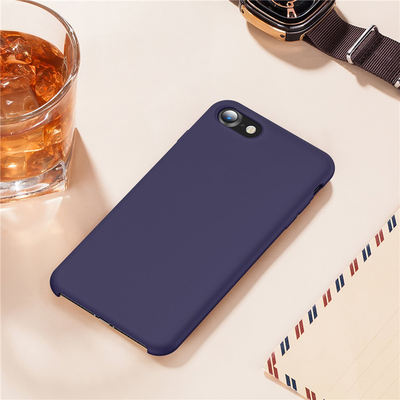 Bakeey-Liquid-Silicone-Soft-Case-Microfiber-Cushion-Back-Cover-Phone-Case-for-iPhone-7iPhone-8-1269137-9