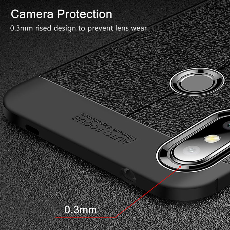 Bakeey-Litchi-Anti-fingerprint-Silicone-Protective-Case-For-Xiaomi-Mi-Max-3-Non-original-1344774-3