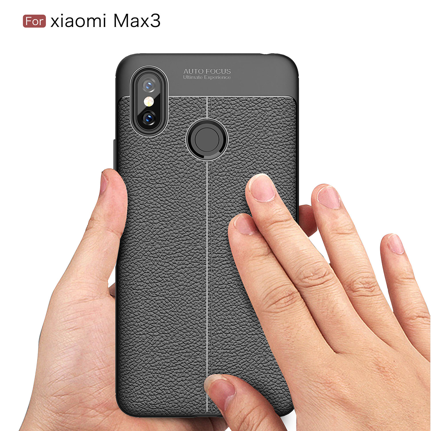 Bakeey-Litchi-Anti-fingerprint-Silicone-Protective-Case-For-Xiaomi-Mi-Max-3-Non-original-1344774-9