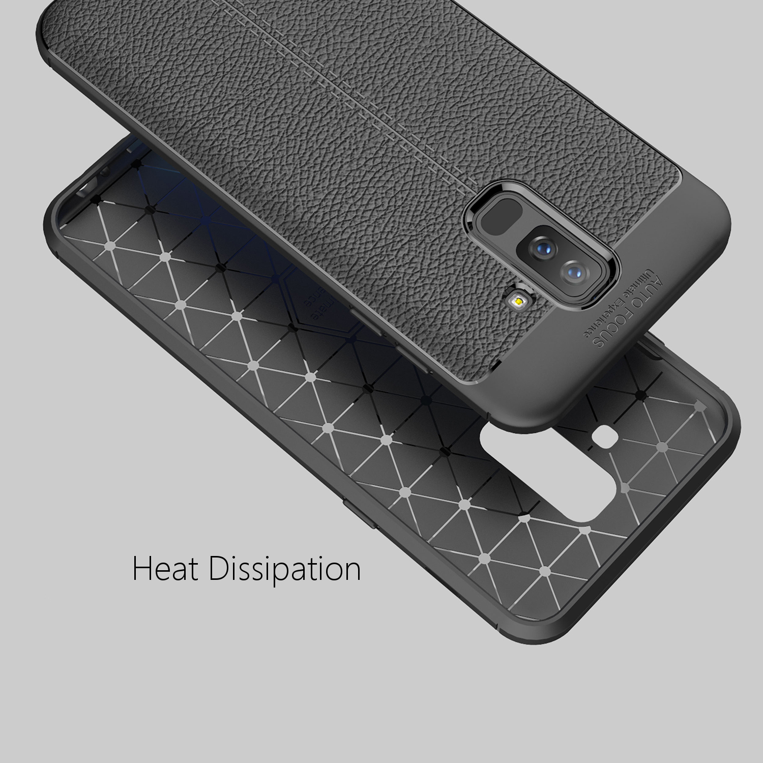 Bakeey-Litchi-Leather-Soft-TPU-Protective-Case-for-Samsung-Galaxy-A6-Plus-2018-1312950-3