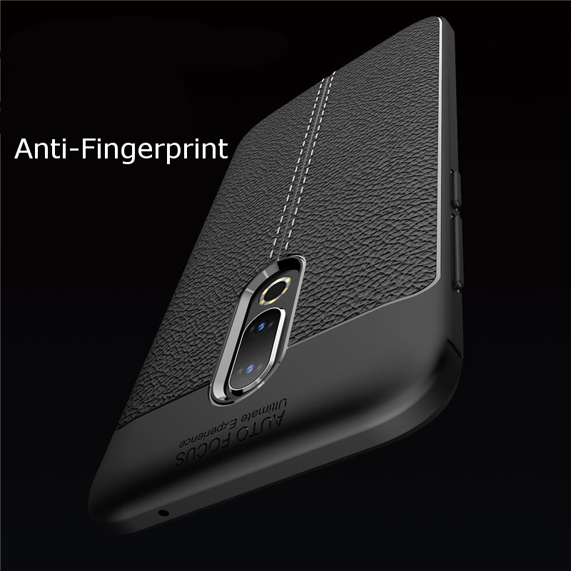 Bakeey-Litchi-Soft-Silicone-Anti-fingerprint-Protective-Case-For-Meizu-16--Meizu-16th-1451520-2