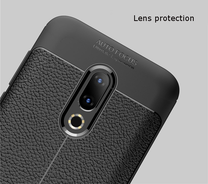 Bakeey-Litchi-Soft-Silicone-Anti-fingerprint-Protective-Case-For-Meizu-16--Meizu-16th-1451520-4
