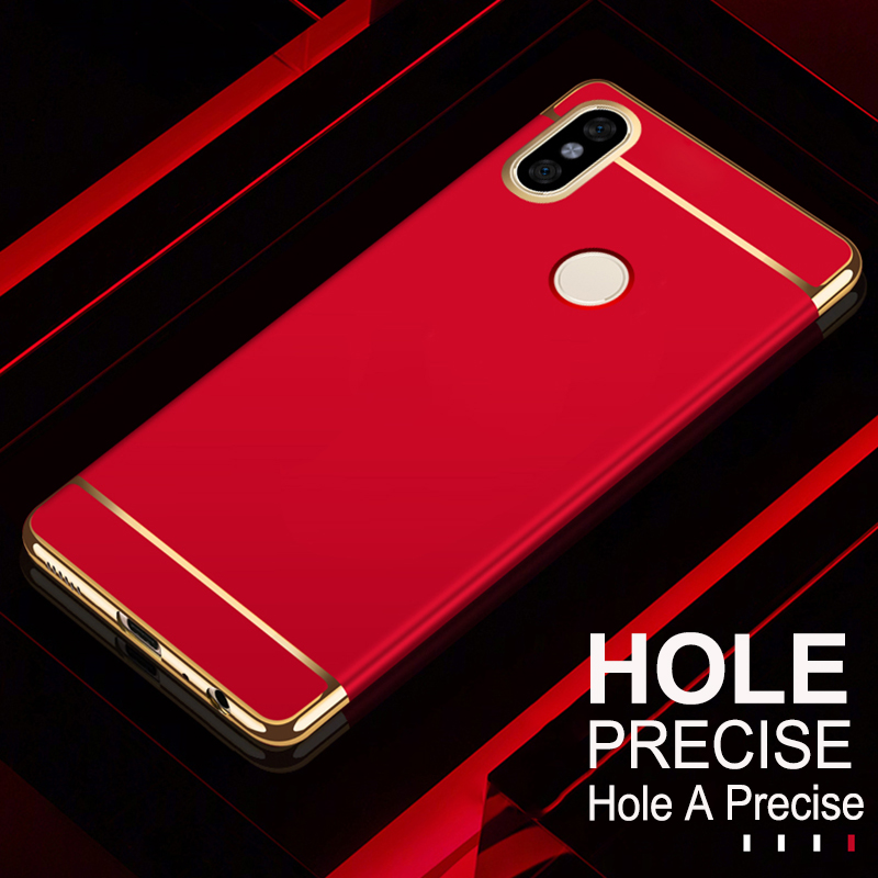 Bakeey-Luxury-3-in-1-Plating-Frame-Splicing-PC-Hard-Protective-Case-For-Xiaomi-Mi-A2--Xiaomi-Mi-6X-N-1305651-6