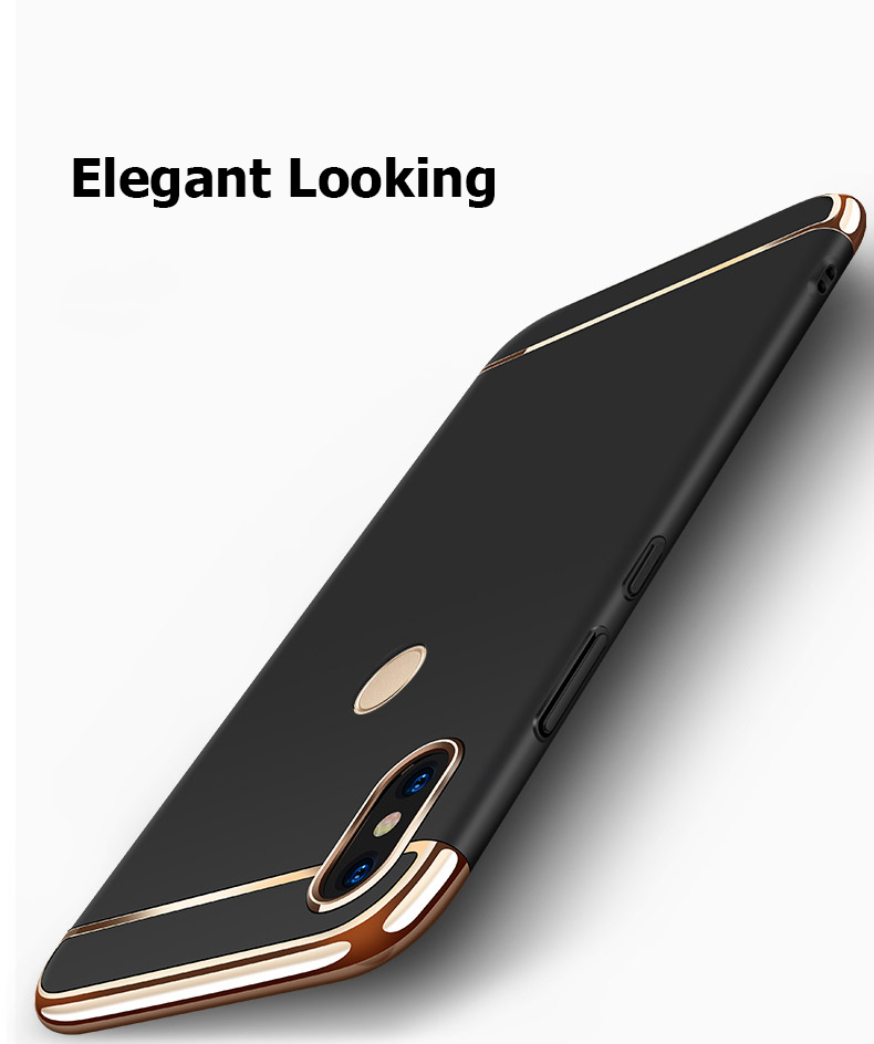 Bakeey-Luxury-3-in-1-Plating-Frame-Splicing-PC-Hard-Protective-Case-For-Xiaomi-Mi-A2--Xiaomi-Mi-6X-N-1305651-8