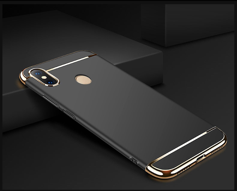 Bakeey-Luxury-3-in-1-Plating-Frame-Splicing-PC-Hard-Protective-Case-For-Xiaomi-Mi-A2--Xiaomi-Mi-6X-N-1305651-10