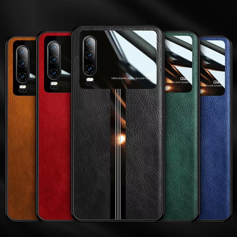 Bakeey-Luxury-Business-PU-Leather-Mirror-Glass-Shockproof-Protective-Case-for-Xiaomi-Mi-Note-10--Xia-1630939-9