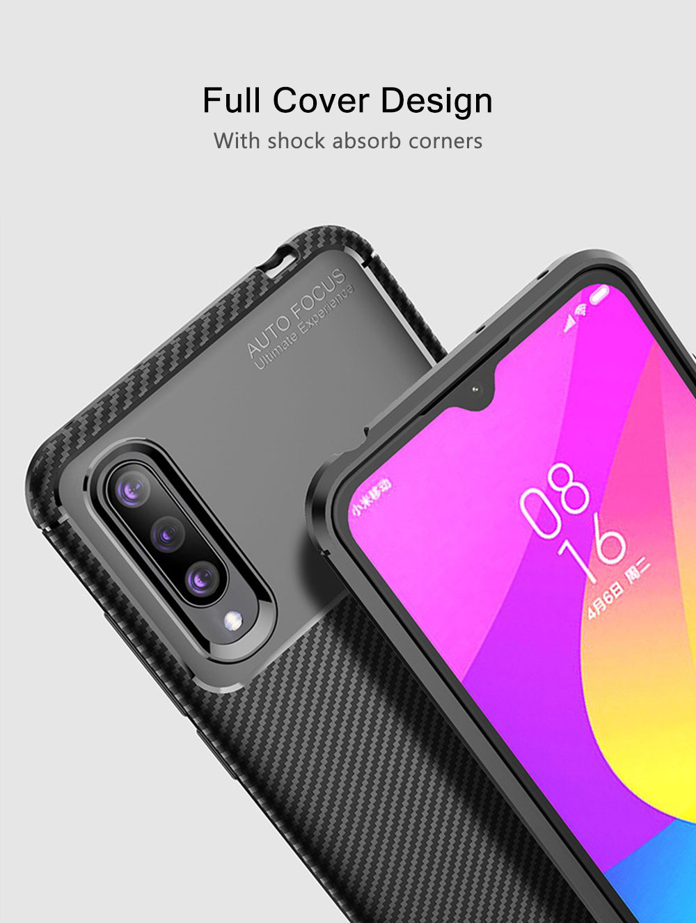 Bakeey-Luxury-Carbon-Fiber-Shockproof-Silicone-Protective-Case-For-Xiaomi-Mi9-Mi-9-Lite--Xiaomi-Mi-C-1602785-6