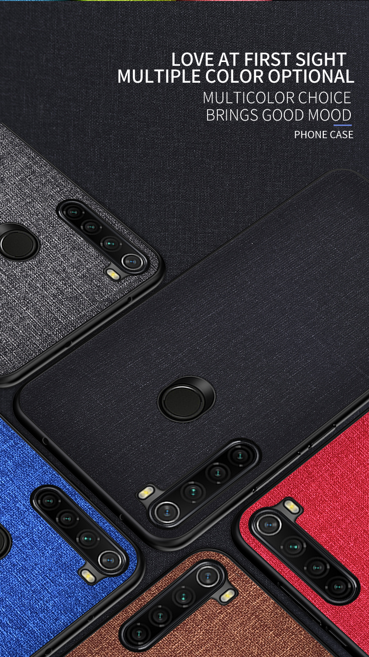 Bakeey-Luxury-Cotton-Cloth-Shockproof-Protective-Case-for-Xiaomi-Redmi-Note-8-2021-Non-original-1571362-12