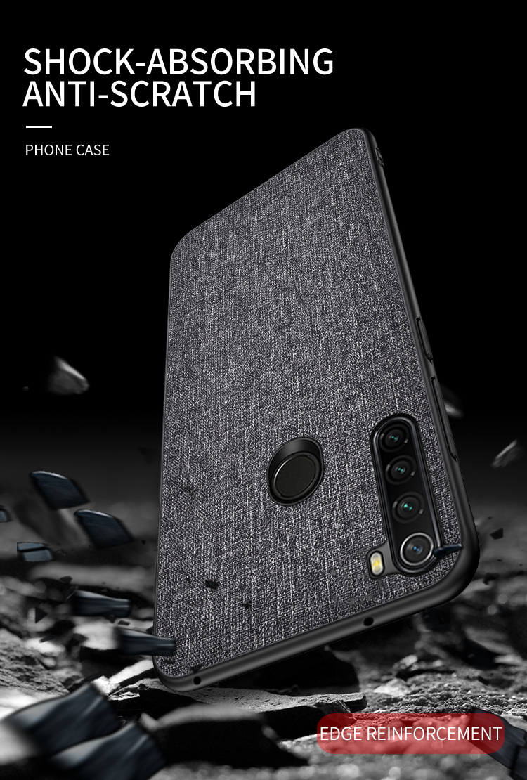 Bakeey-Luxury-Cotton-Cloth-Shockproof-Protective-Case-for-Xiaomi-Redmi-Note-8-2021-Non-original-1571362-9