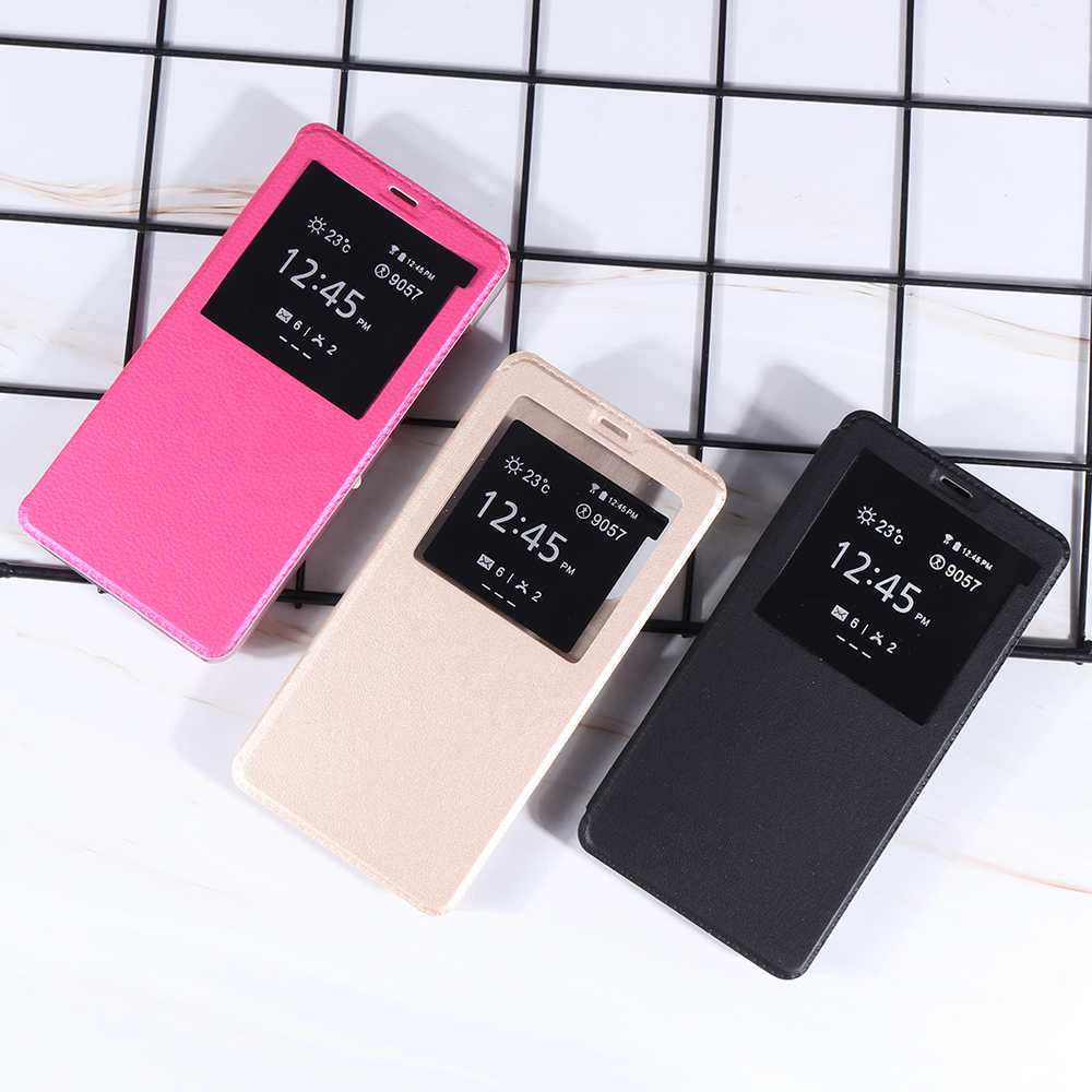 Bakeey-Luxury-Flip-with-View-Window-PU-Leather-Full-Body-Protective-Case-for-Xiaomi-Mi-A3---Xiaomi-M-1614676-12