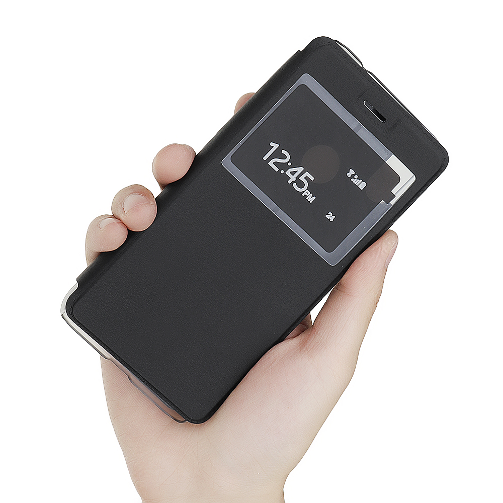 Bakeey-Luxury-Flip-with-Window-PU-Leather-Full-Body-Protective-Case-for-Xiaomi-Redmi-Note-7--Redmi-N-1573198-4