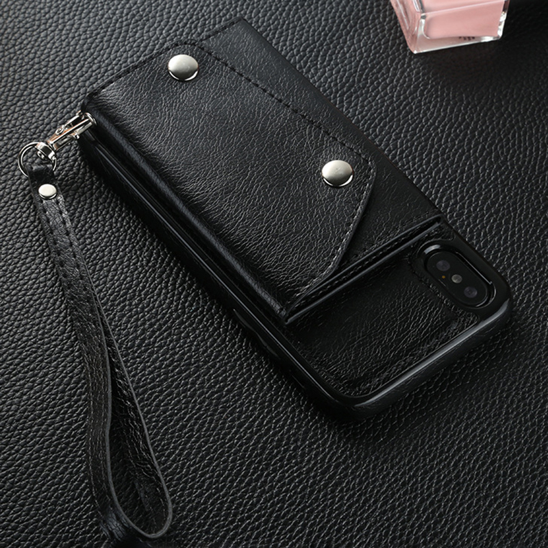 Bakeey-Luxury-Genuine-Leather-Multiple-Cards-Slot-Wallet-Holder-Shockproof-Protective-Case-for-iPhon-1429251-6