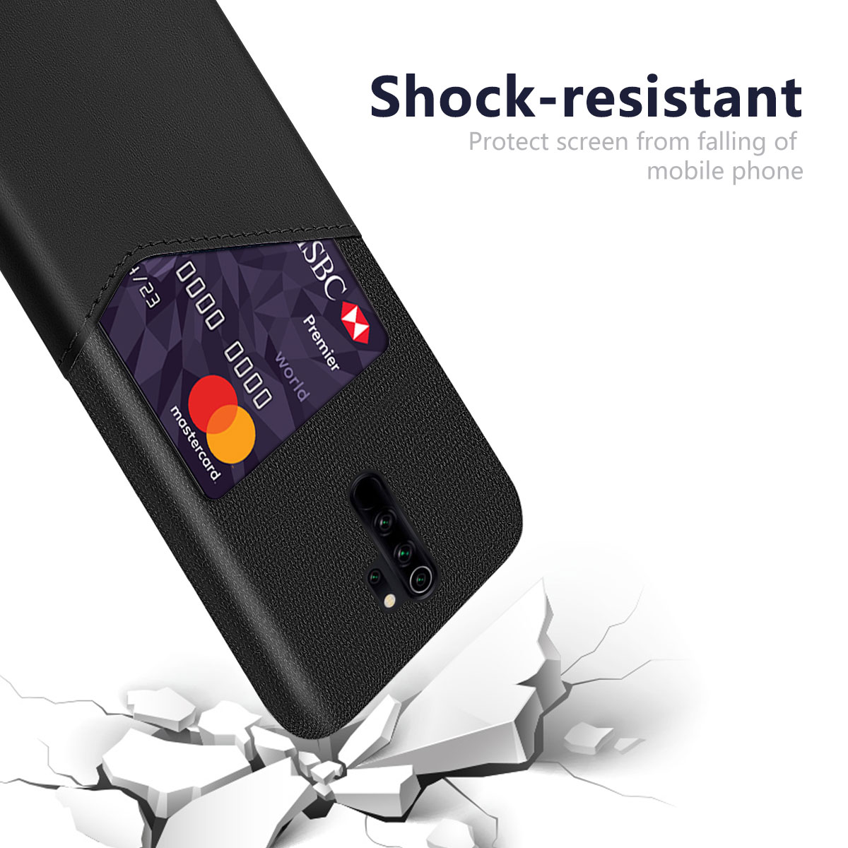Bakeey-Luxury-PU-Leather-Cloth-With-Card-Slot-Shockproof-Anti-scratch-Back-Cover-Protective-Case-for-1605328-2