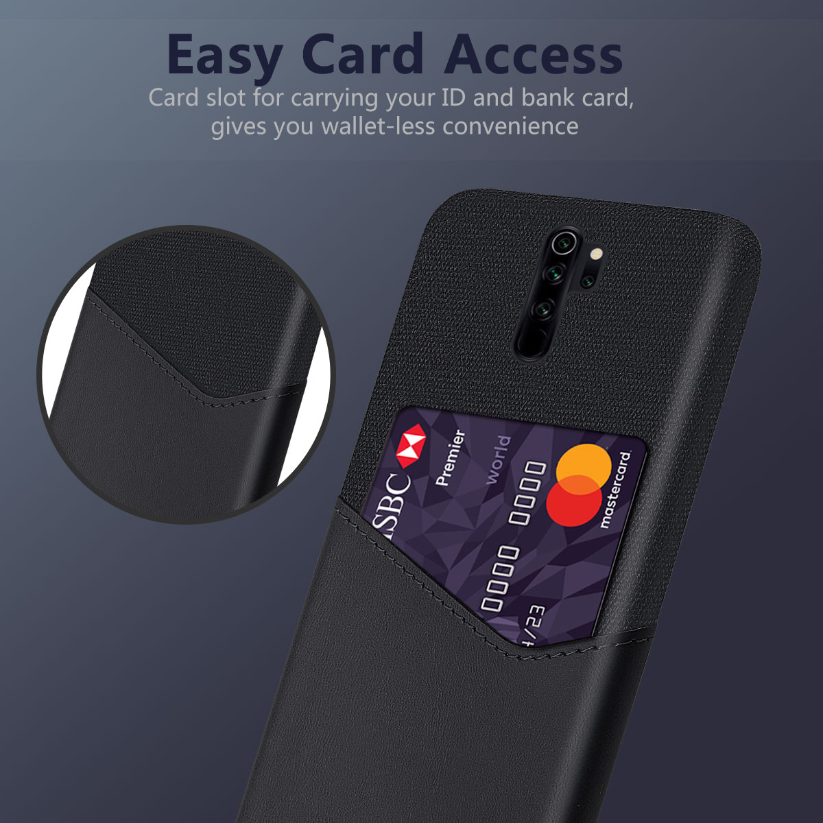 Bakeey-Luxury-PU-Leather-Cloth-With-Card-Slot-Shockproof-Anti-scratch-Back-Cover-Protective-Case-for-1605328-3