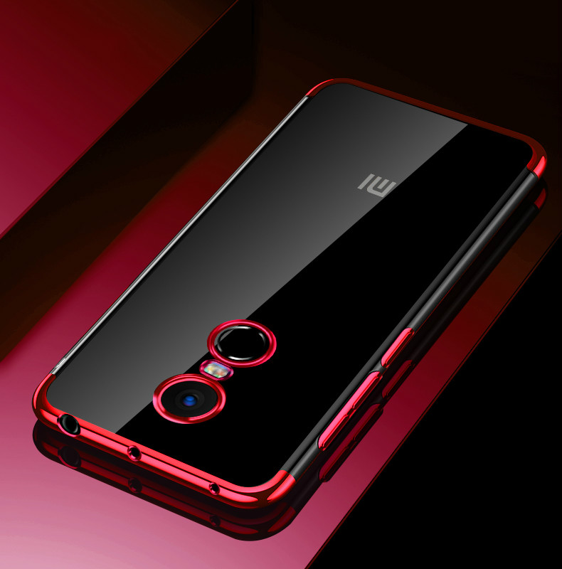 Bakeey-Luxury-Ultra-Thin-Color-Plating-Shock-proof-Soft-TPU-Protective-Case-For-Xiaomi-Redmi-5P-Non--1288841-9