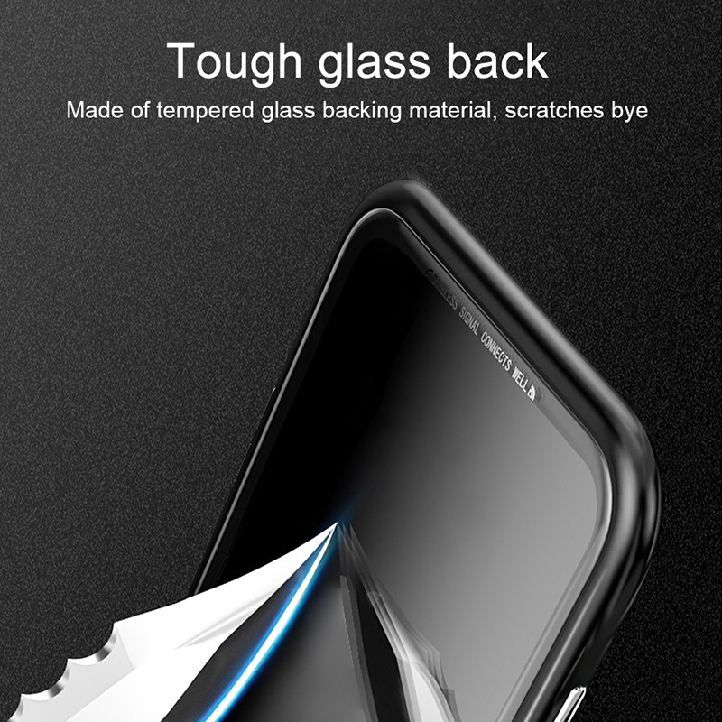 Bakeey-Magnetic-Flip-Metal-Frame-Tempered-Glass-Full-Cover-Protective-Case-for-Xiaomi-Redmi-7--Redmi-1466239-5