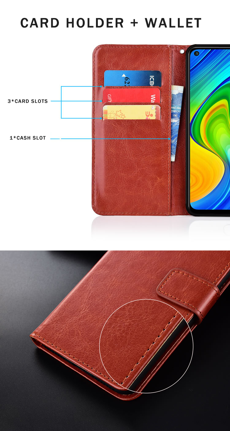 Bakeey-Magnetic-Flip-with-Multiple-Card-Slot-Foldable-Stand-PU-Leather-Shockproof-Full-Cover-Protect-1710023-6