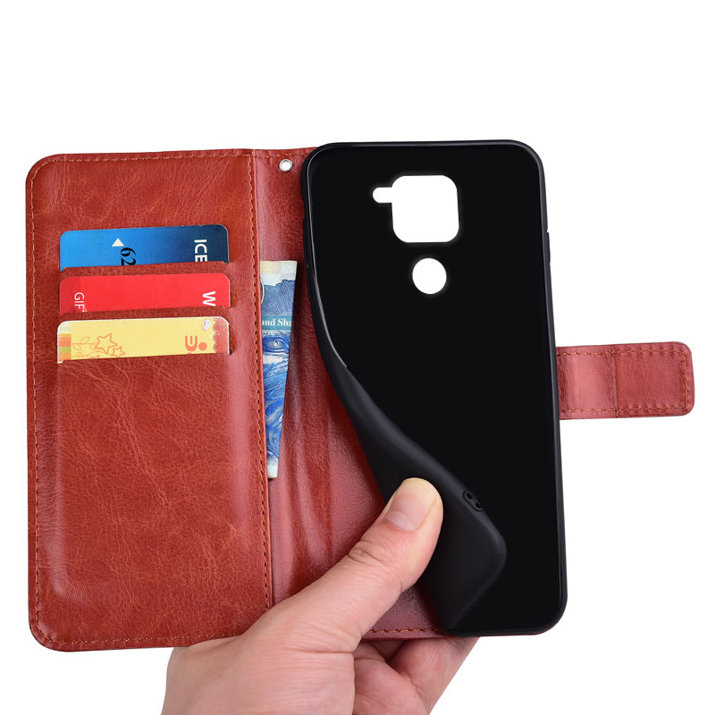 Bakeey-Magnetic-Flip-with-Multiple-Card-Slot-Foldable-Stand-PU-Leather-Shockproof-Full-Cover-Protect-1710023-8
