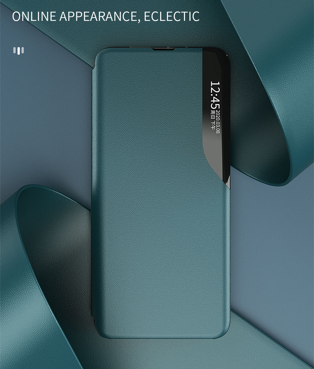Bakeey-Magnetic-Flip-with-Stand-Shockproof-PU-Leather-Full-Cover-Protective-Cover-for-Xiaomi-Redmi-9-1742529-4