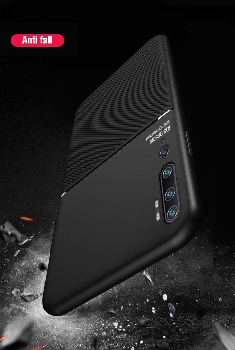 Bakeey-Magnetic-Non-slip-Leather-Texture-TPU-Shockproof--Protective-Case-for-Xiaomi-Mi-Note-10--Xiao-1630763-2