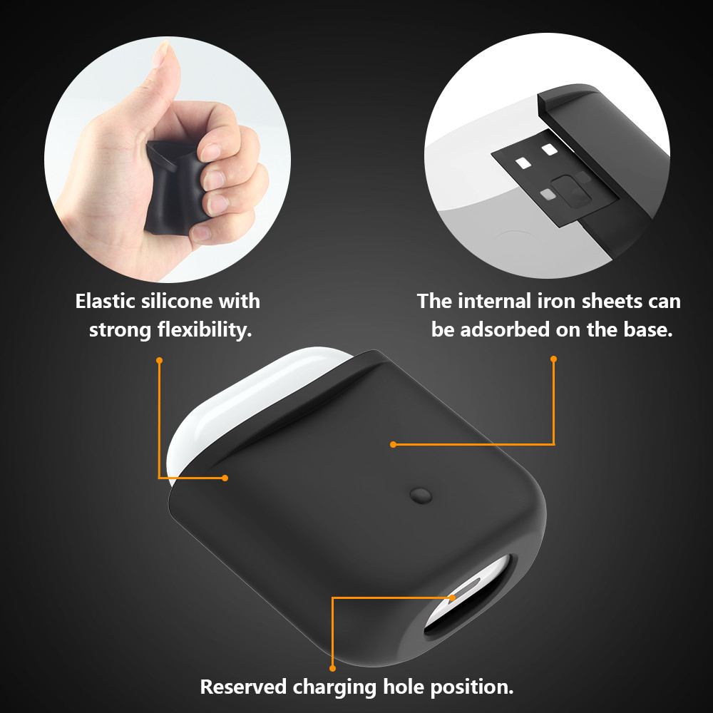 Bakeey-Magnetic-Shockproof-Protective-Case-With-Hook-For-Apple-AirPods-1390543-3