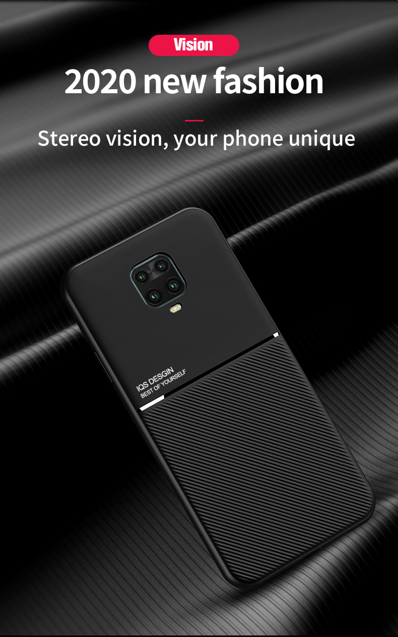 Bakeey-Magnetic-Texture-Non-slip-Leather-TPU-Shockproof-Protective-Case-for-Xiaomi-Redmi-Note-9S--Re-1676853-2