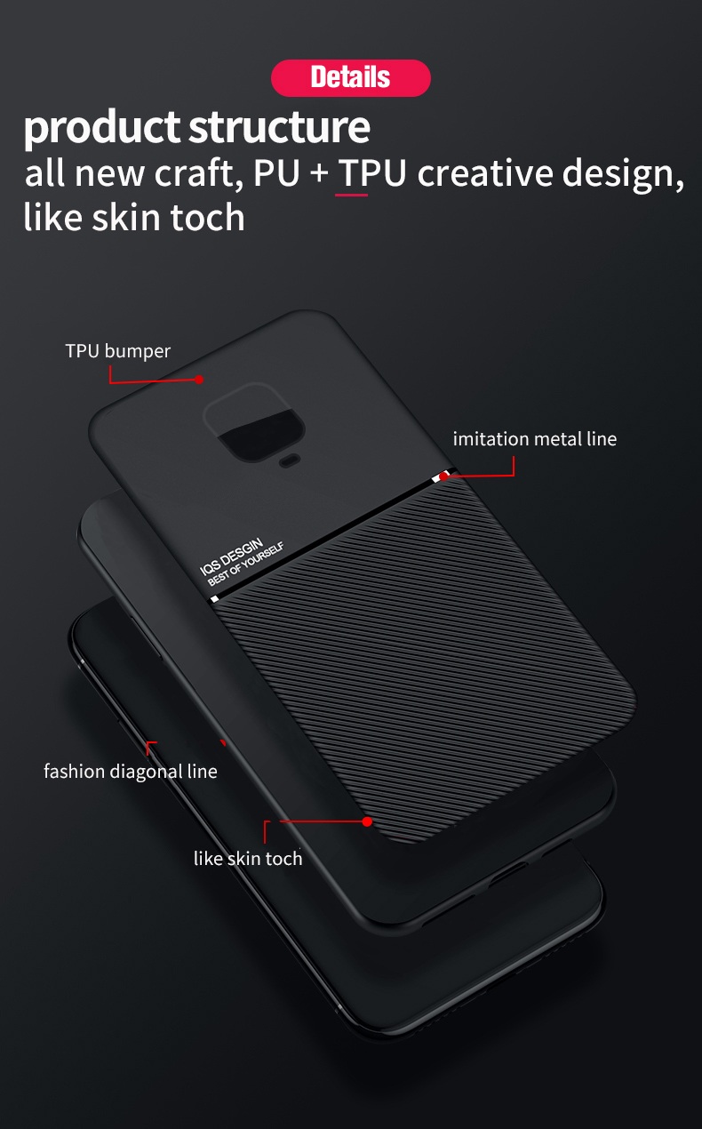 Bakeey-Magnetic-Texture-Non-slip-Leather-TPU-Shockproof-Protective-Case-for-Xiaomi-Redmi-Note-9S--Re-1676853-6