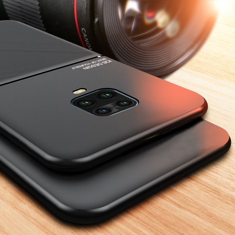 Bakeey-Magnetic-Texture-Non-slip-Leather-TPU-Shockproof-Protective-Case-for-Xiaomi-Redmi-Note-9S--Re-1676853-9