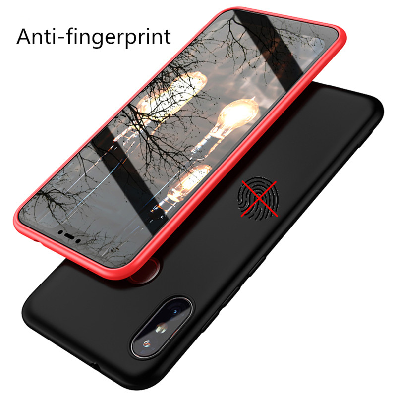 Bakeey-Matte-Soft-Silicone-Anti-Scratch-Protective-Case-For-Xiaomi-Redmi-Note-6-Pro-1398740-3