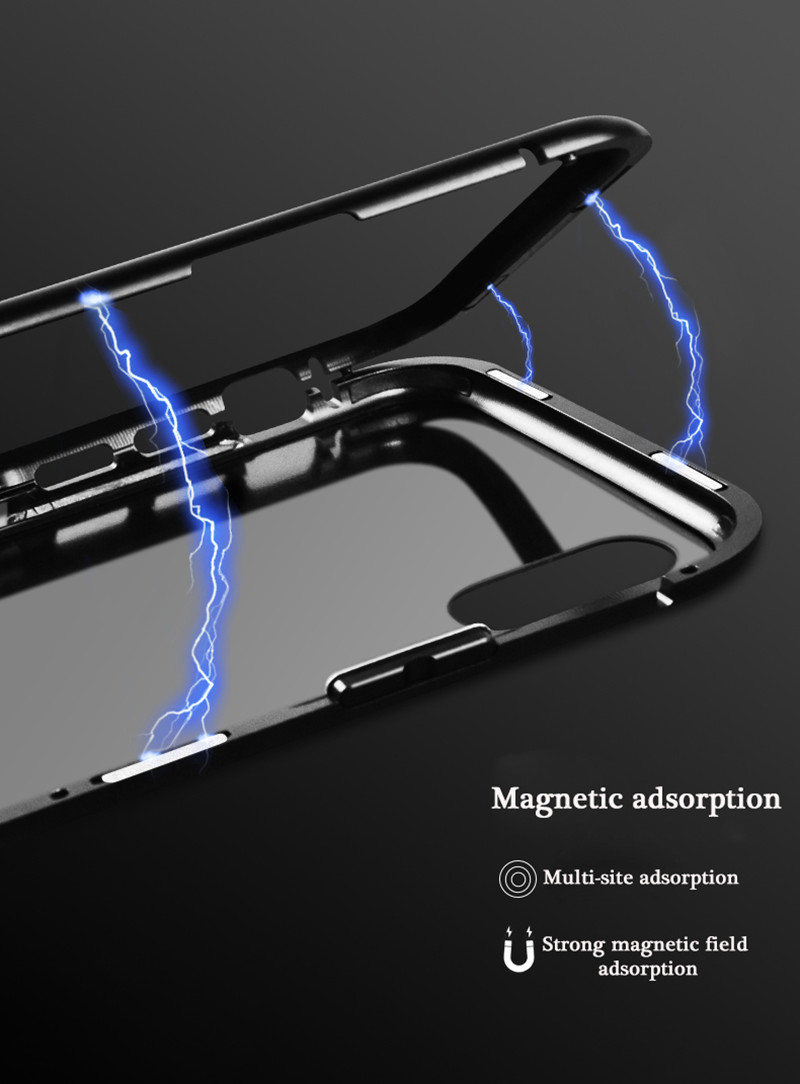 Bakeey-Metal-Magnetic-Adsorption-Flip-Tempered-Glass-Protective-Case-for-Samsung-Galaxy-A71-2019-1643580-4