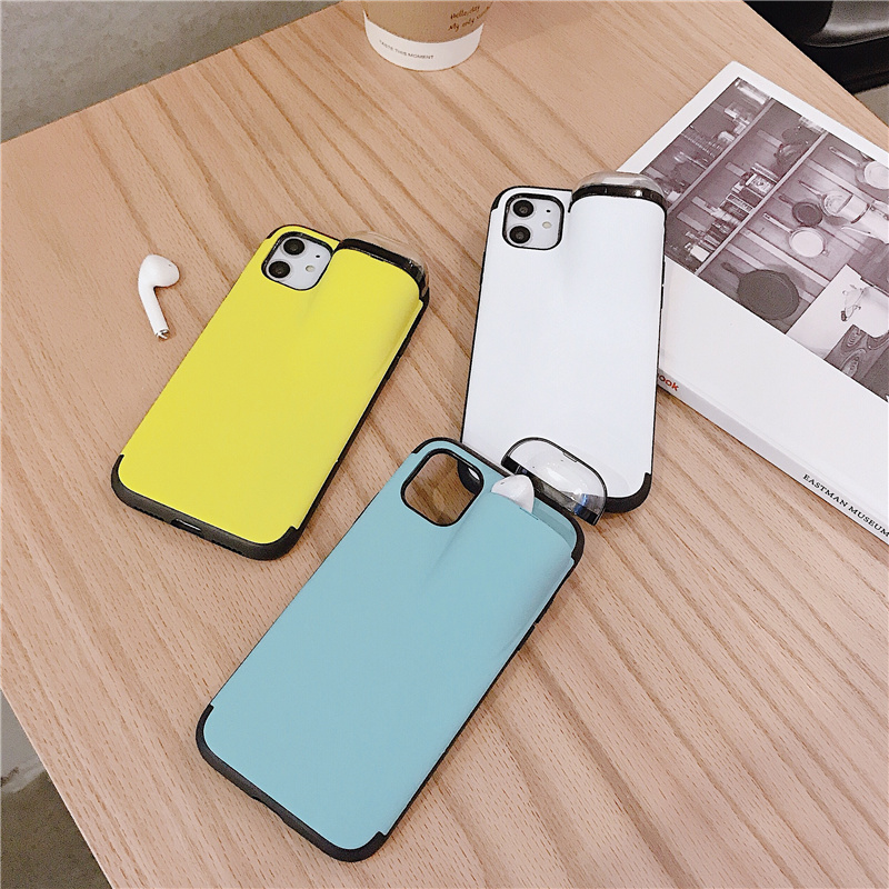 Bakeey-Multifunction-Creative-2-in-1-Anti-scratch-Shockproof-Matte-PC-Protective-Case-for-iPhone-11--1595639-11