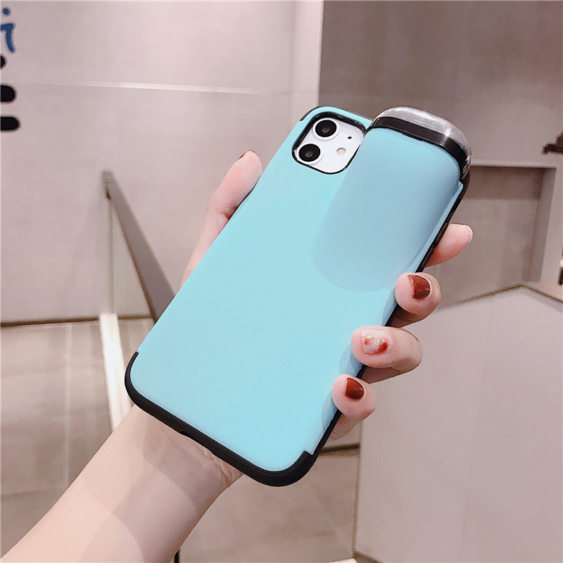 Bakeey-Multifunction-Creative-2-in-1-Anti-scratch-Shockproof-Matte-PC-Protective-Case-for-iPhone-11--1595639-8