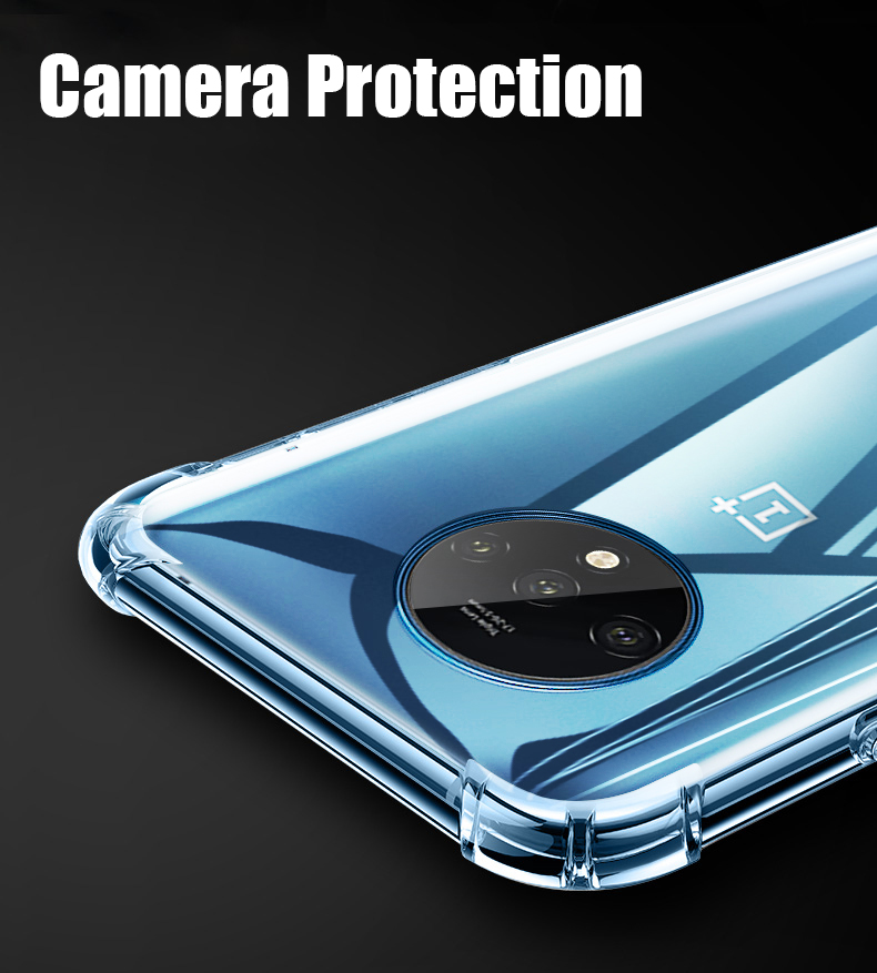 Bakeey-OnePlus-7T-Air-Bag-Bumper-Shockproof-Transparent-Soft-TPU-Protective-Case-1591918-8