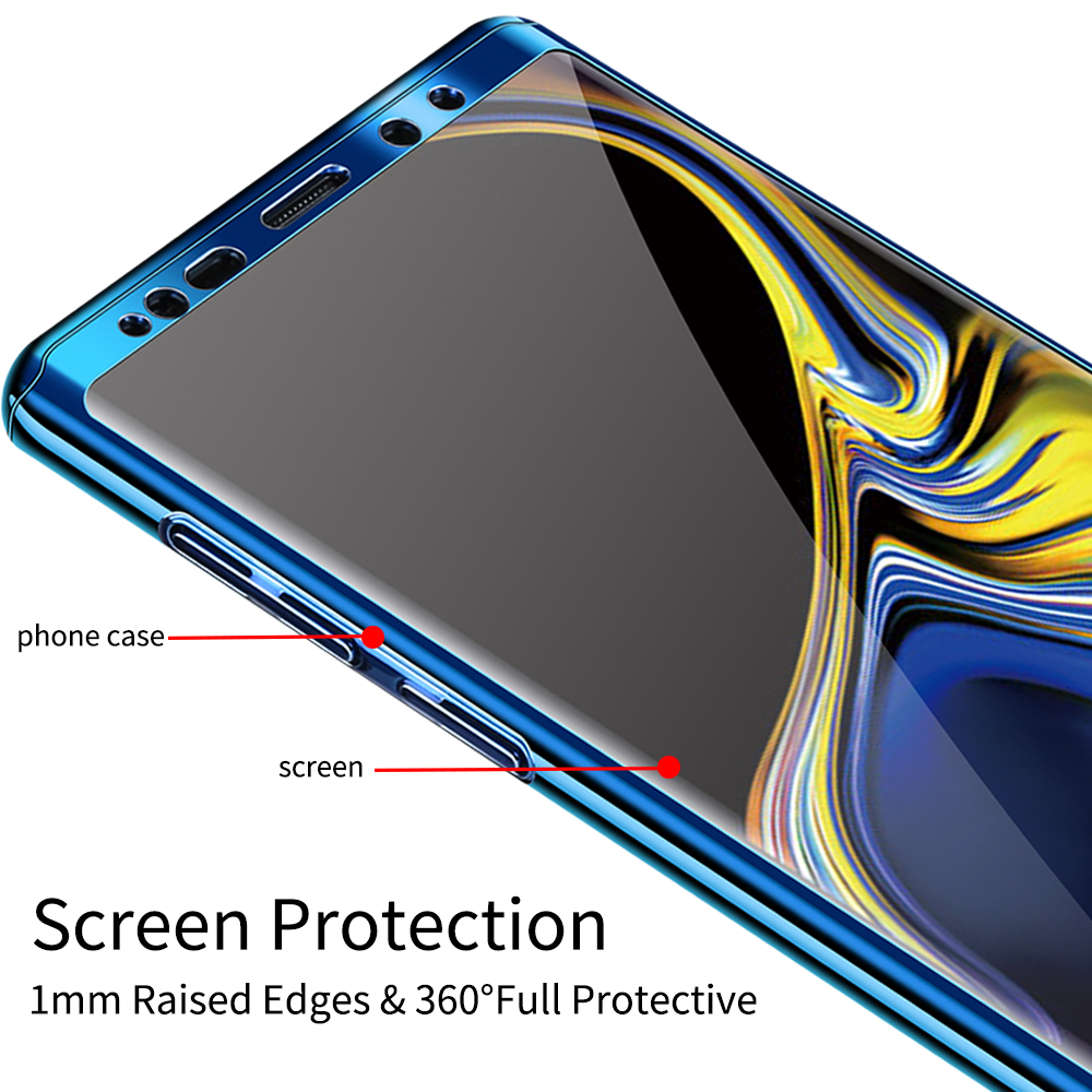 Bakeey-Plating-Full-Body-Front--Back-Cover-Protective-Case-With-Screen-Film-For-Samsung-Galaxy-Note--1370805-3
