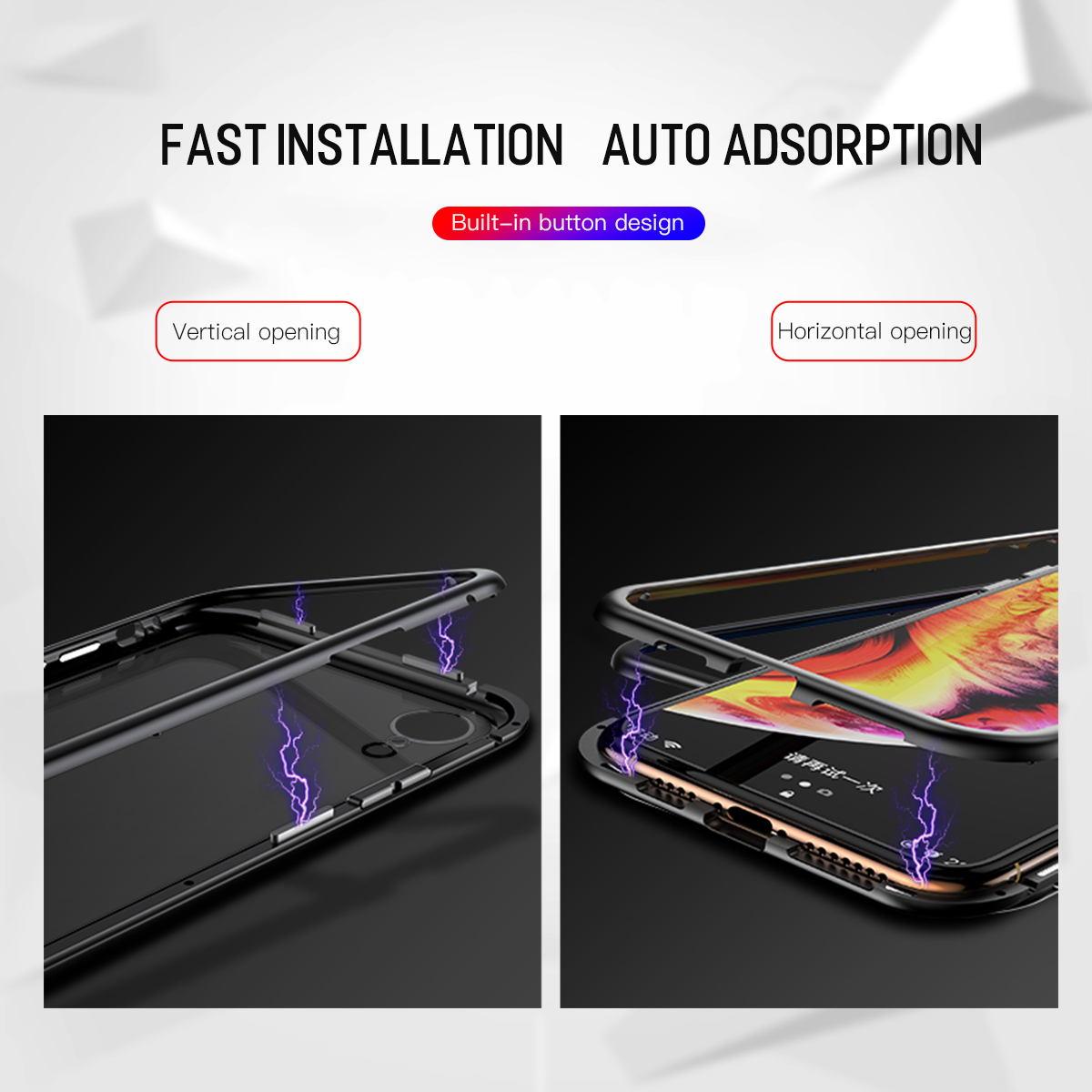 Bakeey-Plating-Magnetic-Adsorption-Metal-Tempered-Glass-Protective-Case-for-iPhone-XS-MAX-XR-X-for-i-1541398-10