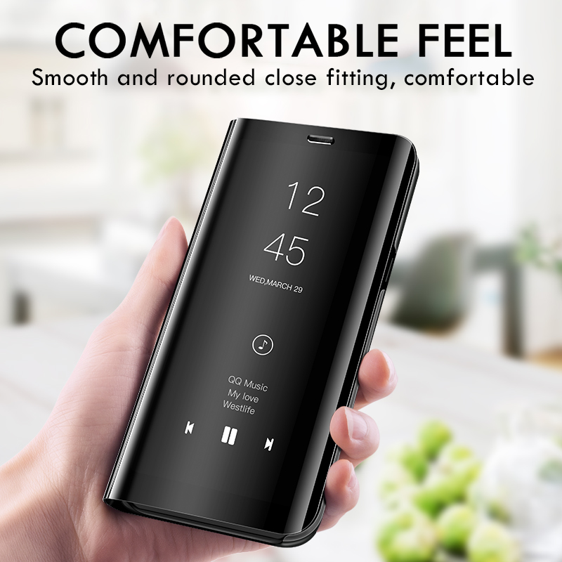 Bakeey-Plating-Mirror-Window-Shockproof-Flip-Full-Cover-Protective-Case-for-Xiaomi-Mi-A3--Xiaomi-Mi--1569042-1