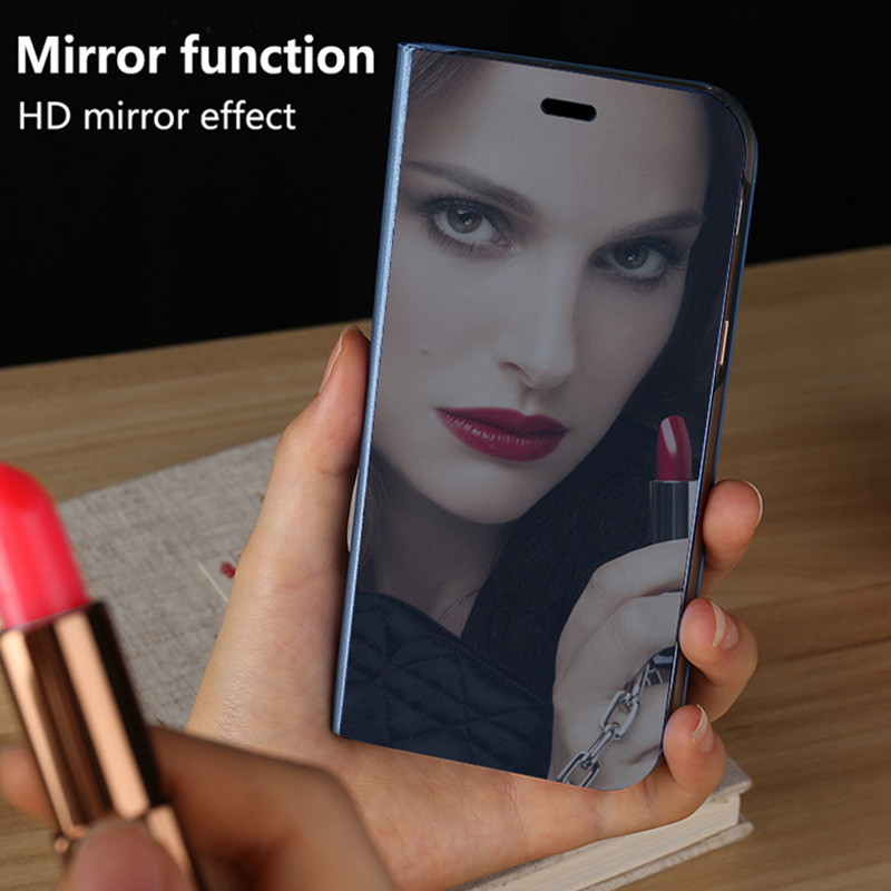 Bakeey-Plating-Mirror-Window-Shockproof-Flip-Full-Cover-Protective-Case-for-Xiaomi-Mi-Note-3-Non-ori-1542757-4