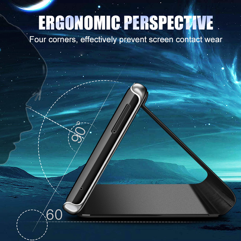 Bakeey-Plating-Mirror-Window-Shockproof-Flip-Full-Cover-Protective-Case-for-Xiaomi-Mi9-Mi-9-Lite--Xi-1575897-6