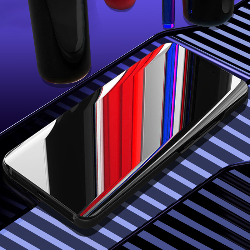 Bakeey-Plating-Mirror-Window-View-Shockproof-Flip-Full-Cover-Protective-Case-for-iPhone-11-61-Inch-1571056-9