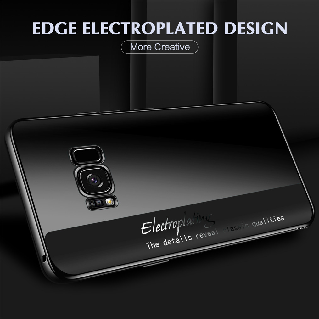 Bakeey-Plating-Protective-Case-For-Samsung-Galaxy-Note9S9S9-PlusNote-8S8S8-Plus-Soft-TPU-Transparent-1281232-1