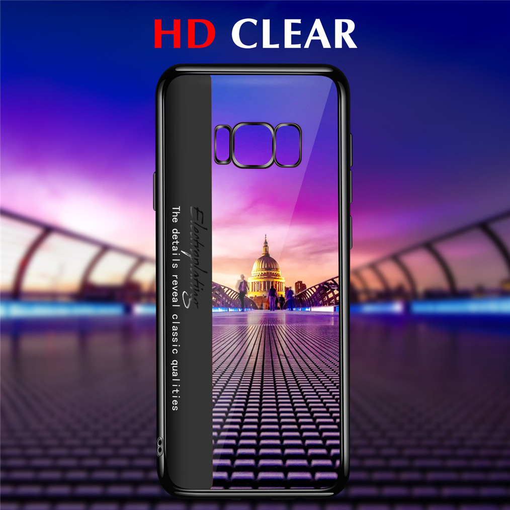Bakeey-Plating-Protective-Case-For-Samsung-Galaxy-Note9S9S9-PlusNote-8S8S8-Plus-Soft-TPU-Transparent-1281232-2