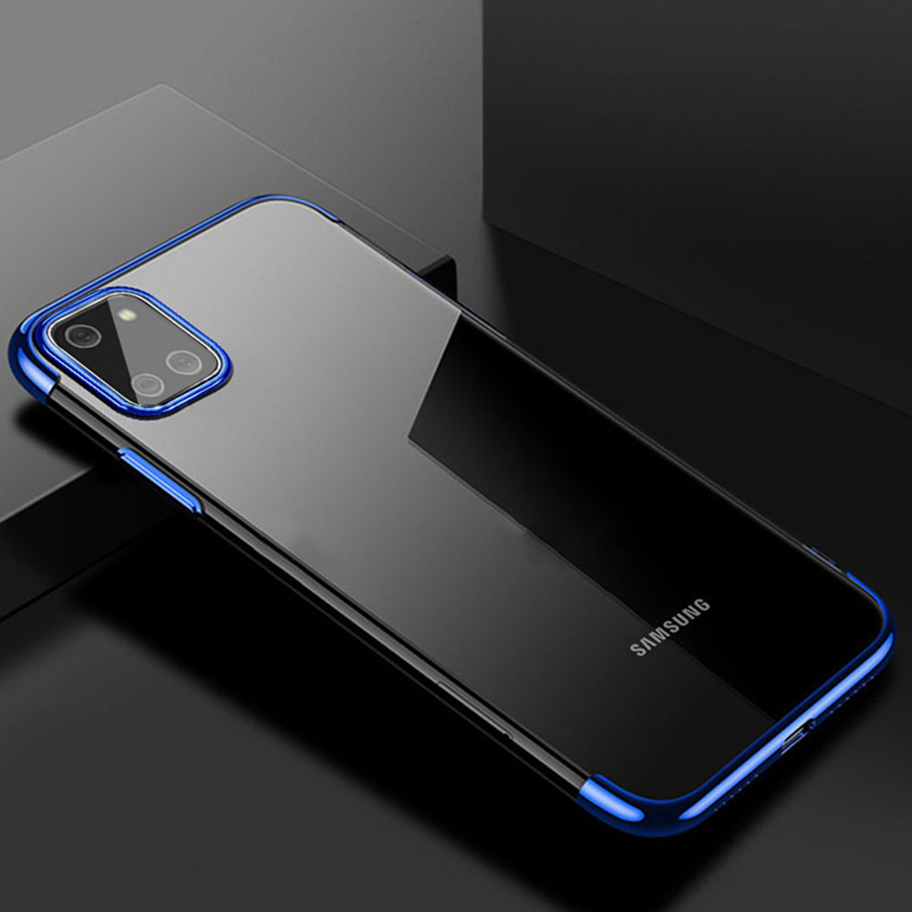 Bakeey-Plating-Shockproof-Transparent-Soft-TPU-Protective-Case-for-Samsung-Galaxy-Note-10-Lite--Gala-1686652-11