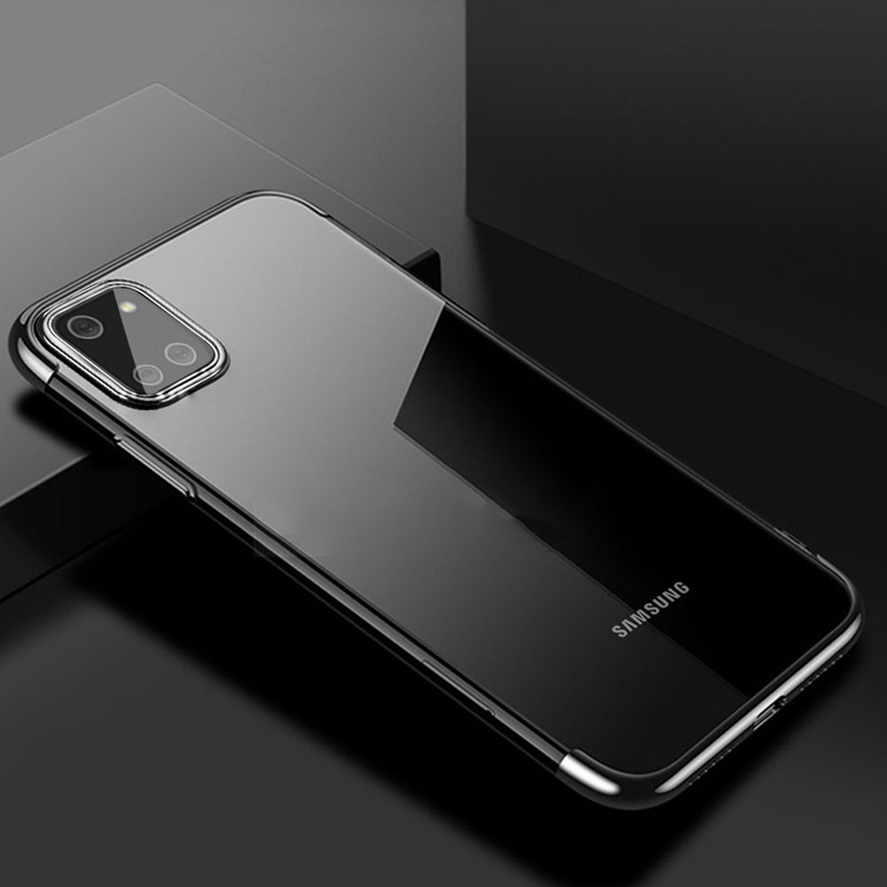 Bakeey-Plating-Shockproof-Transparent-Soft-TPU-Protective-Case-for-Samsung-Galaxy-Note-10-Lite--Gala-1686652-9