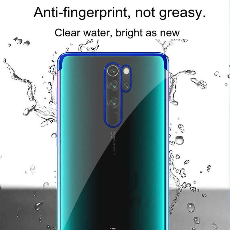 Bakeey-Plating-Shockproof-Transparent-Soft-TPU-Protective-Case-for-Xiaomi-Redmi-Note-8-pro-1575450-4