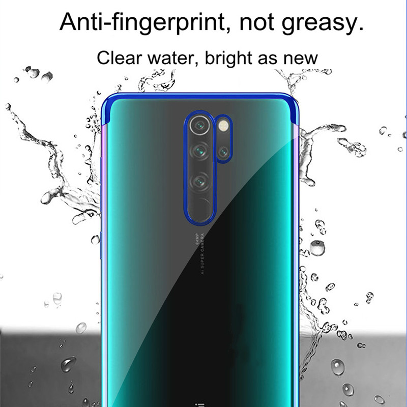 Bakeey-Plating-Shockproof-Transparent-Soft-TPU-Protective-Case-for-Xiaomi-Redmi-Note-8-pro-1575450-4