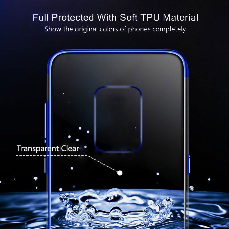 Bakeey-Plating-Shockproof-Transparent-Soft-TPU-Protective-Case-for-Xiaomi-Redmi-Note-9S--Redmi-Note--1667892-3