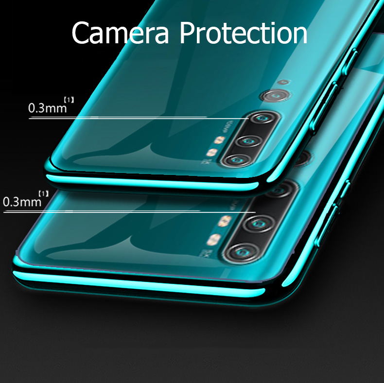 Bakeey-Plating-Shockproof-Transparent-Ultra-thin-PC-Protective-Case-for-Xiaomi-Mi-Note-10--Xiaomi-Mi-1612311-4