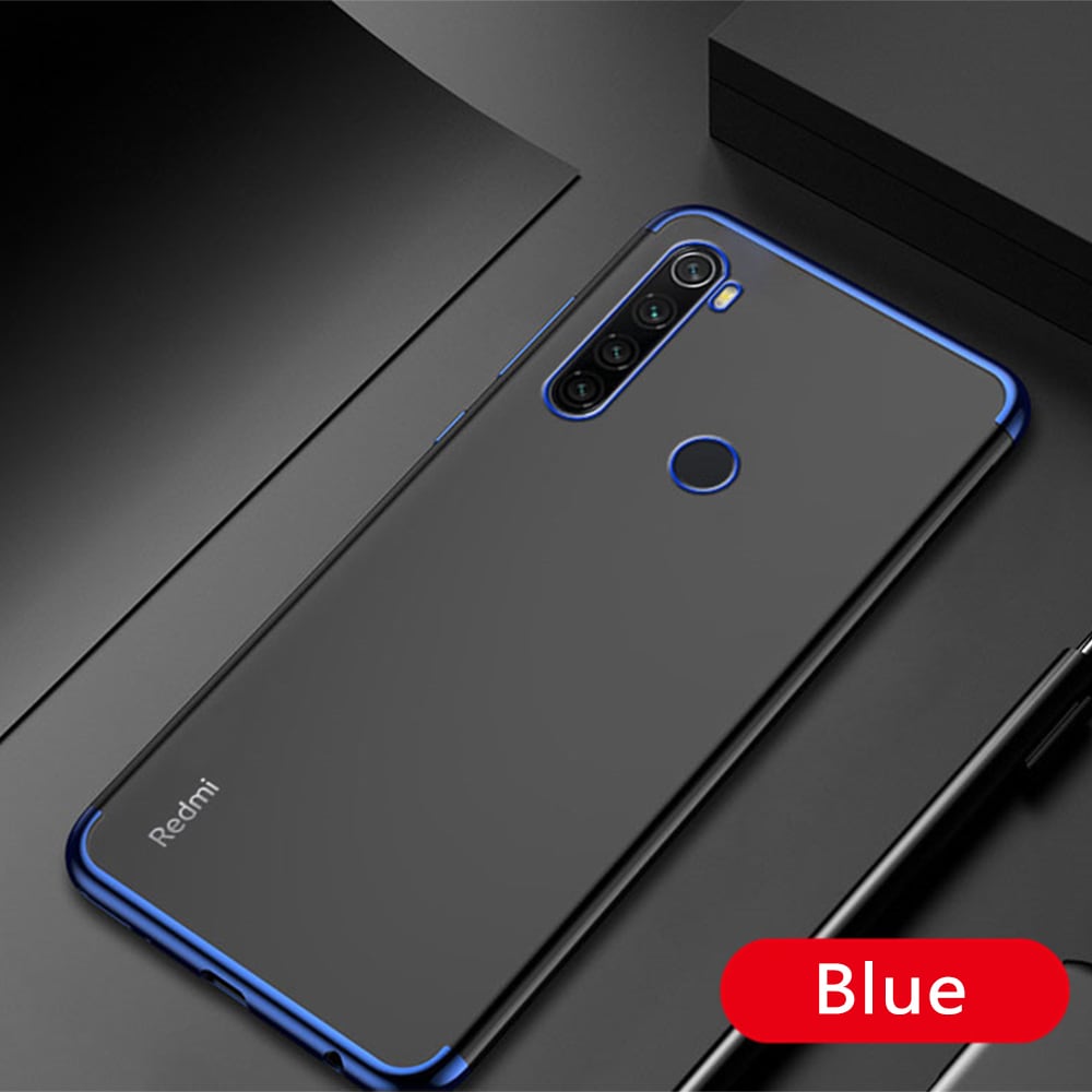 Bakeey-Plating-Shockproof-Transparent-Ultra-thin-Soft-TPU-Protective-Case-for-Xiaomi-Redmi-Note-8-20-1586223-9