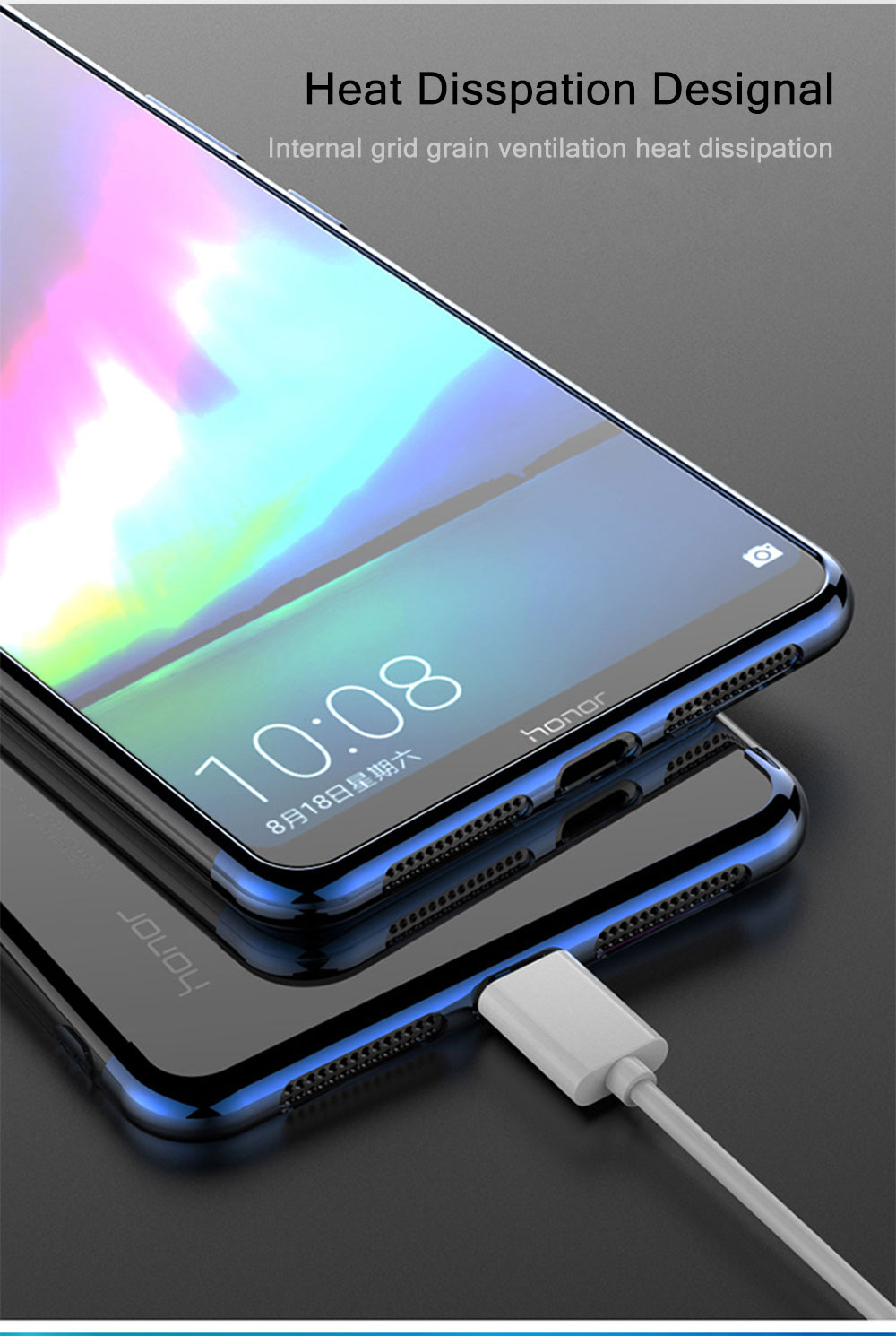 Bakeey-Plating-Soft-TPU-Back-Cover-Protective-Case-for-Huawei-Honor-Note-10-1412080-4