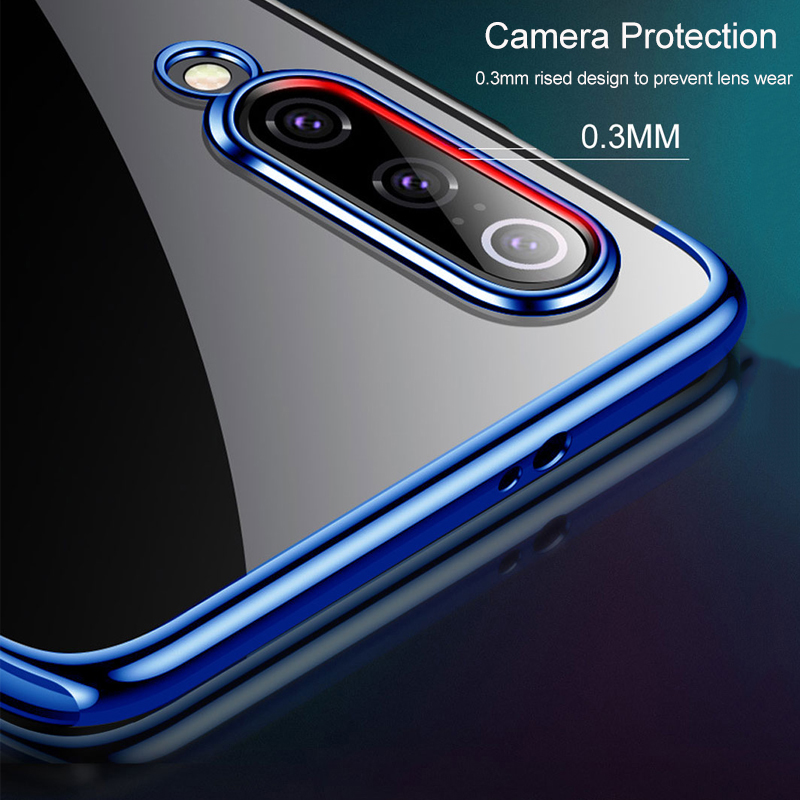 Bakeey-Plating-Transparent-Shockproof-Soft-TPU-Back-Cover-Protective-Case-for-Xiaomi-Mi-9-SE-Non-ori-1466435-3